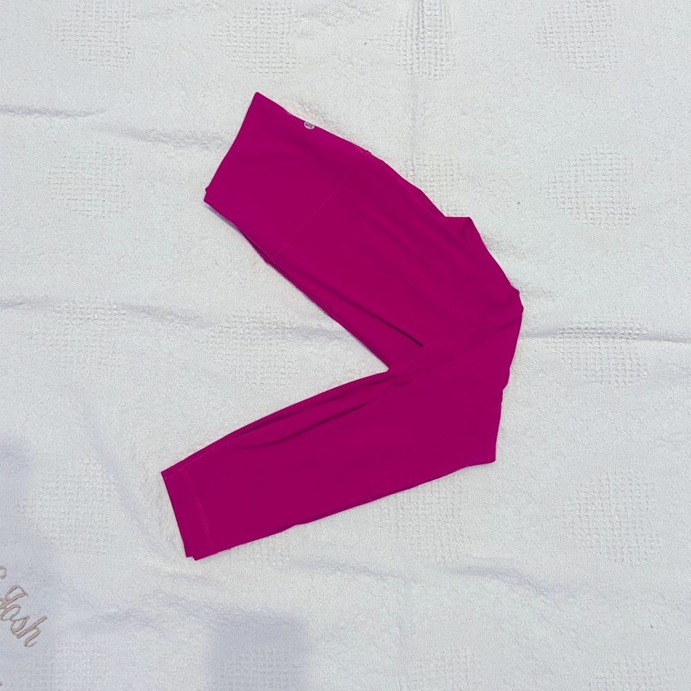 Hot Pink Lululemon Leggings